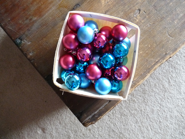 Em for Marvelous - colored ornaments