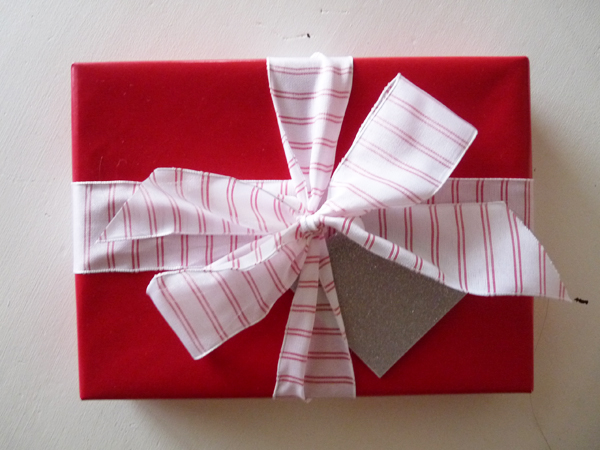 Em for Marvelous - striped ribbon