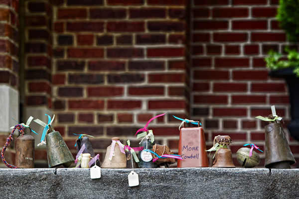 bells at wedding ceremony