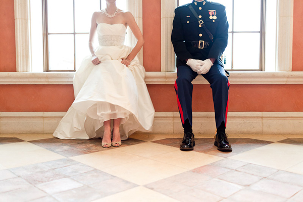 military wedding centerpiece ideas