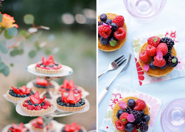 Mini fruit tarts
