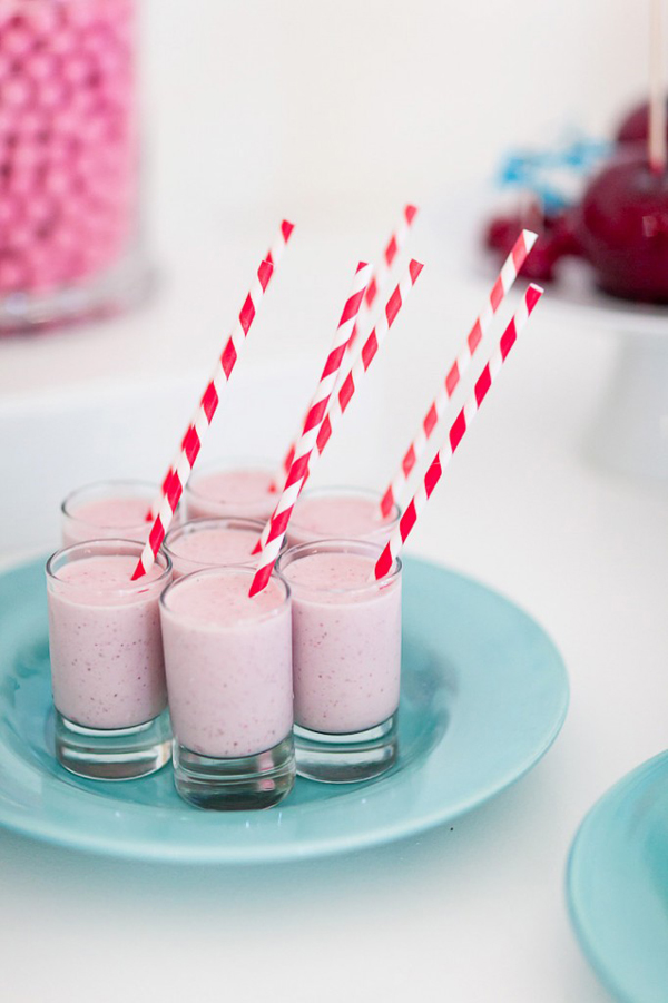 mini milkshakes