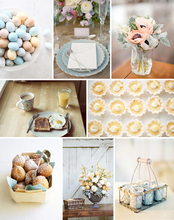Spring inspiration board