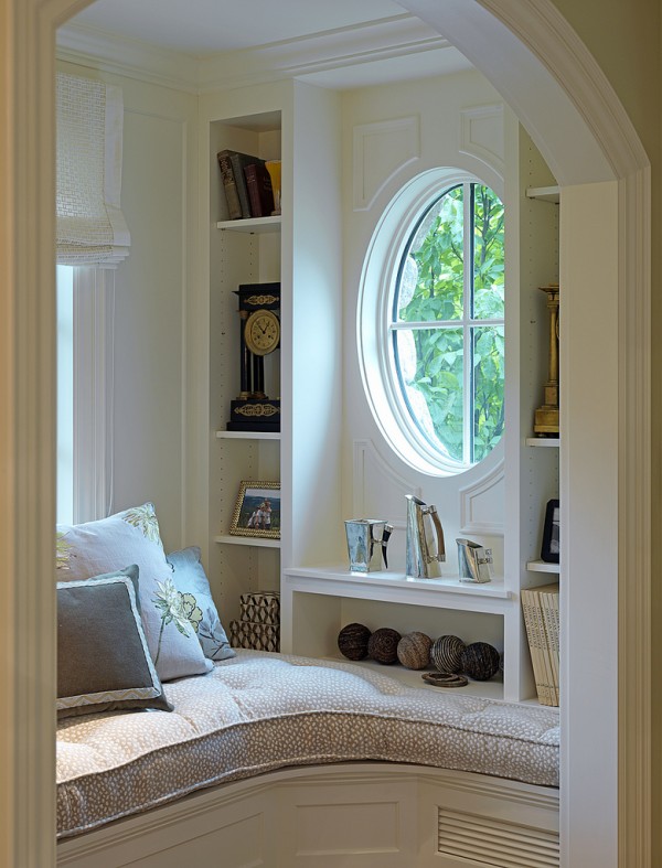 cozy reading nook