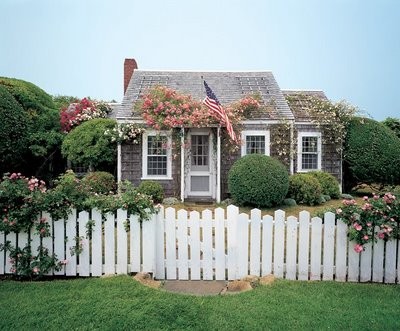 shingled cottage