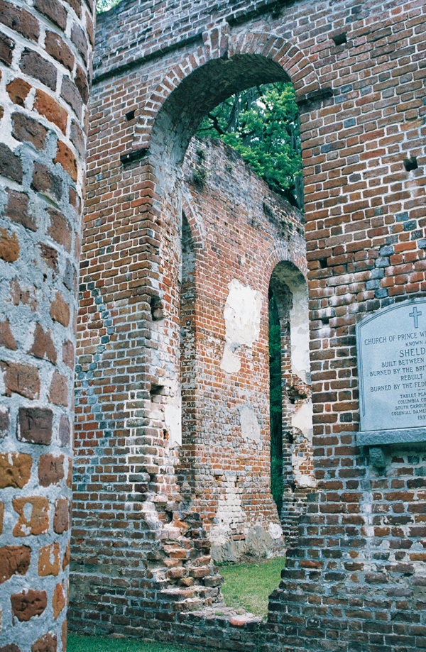 Old Sheldon Church Ruins Beaufort NC