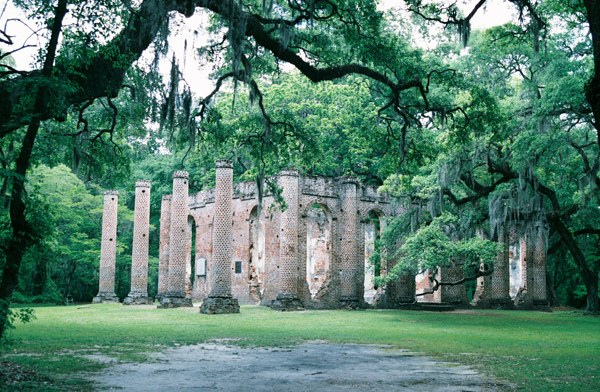 Old Sheldon Church Ruins