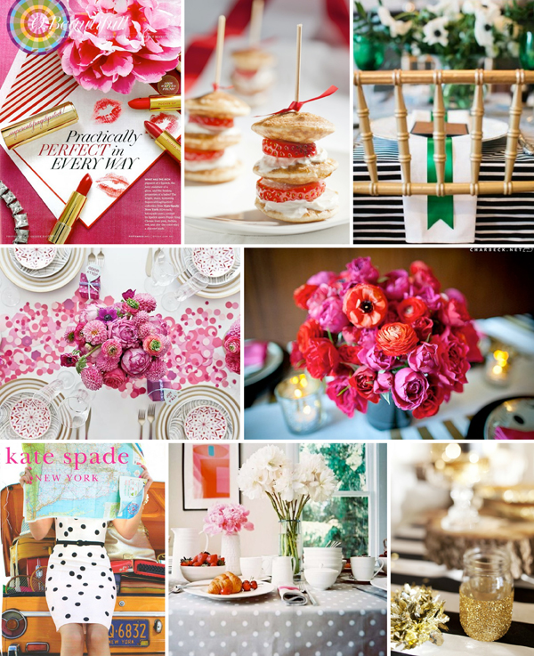 Kate Spade bridal shower