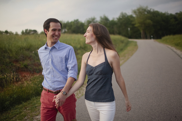 natural engagement session