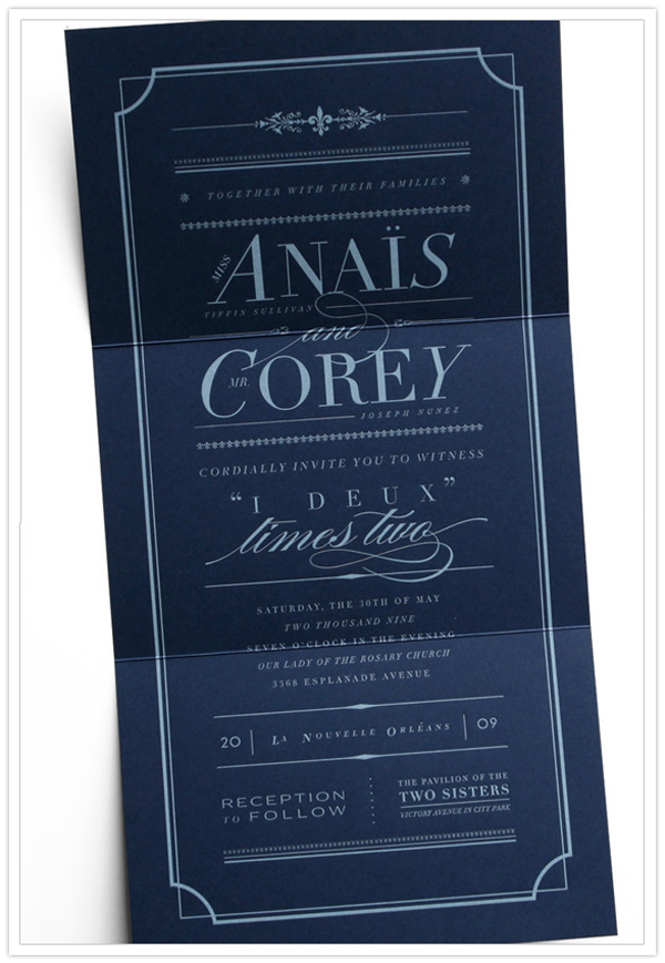 poster wedding invitation