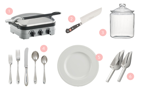 Crate and Barrel Registry
