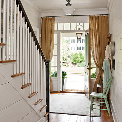 black railing