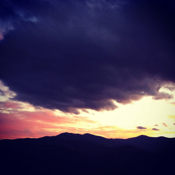 asheville sunset