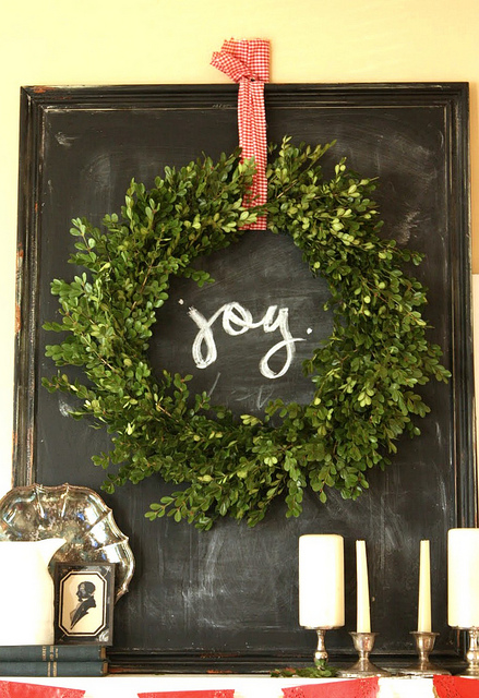 boxwood wreath