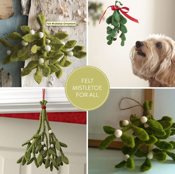 Felt Mistletoe