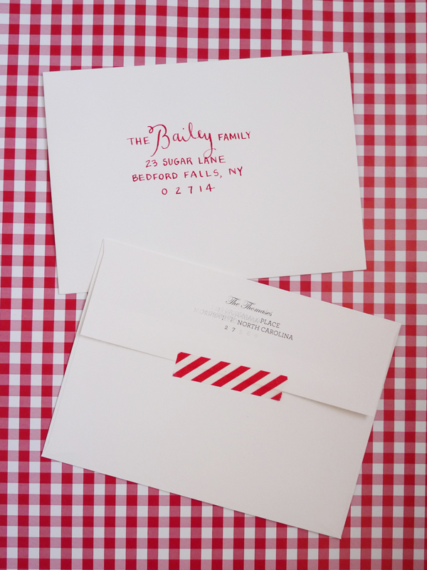 washi tape envelope