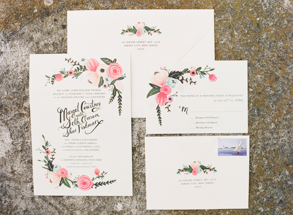 Rifle Paper Co invitation suite