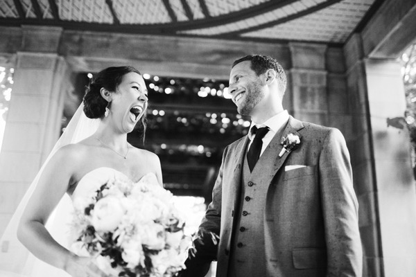 happy bride