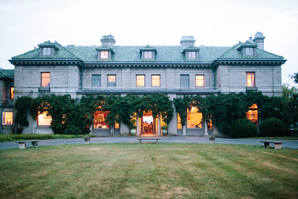 mansion wedding reception