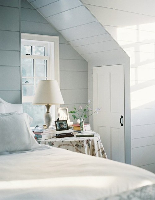 wide wood plank walls