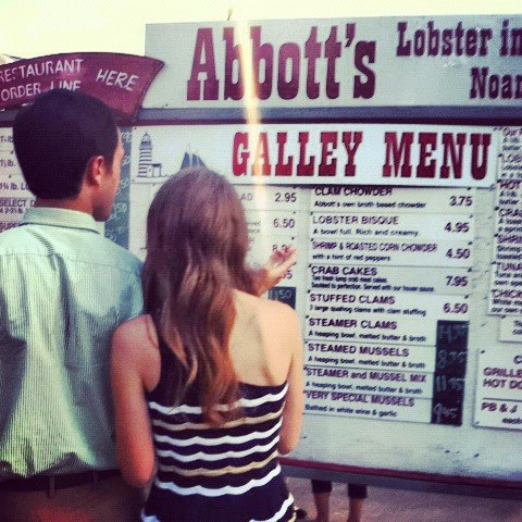 Abbott's Menu