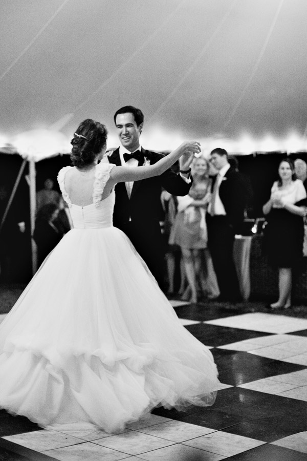 black and white dance floor