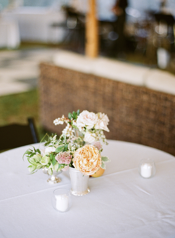 mint julep centerpiece