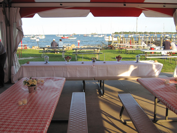 tent at abbott's
