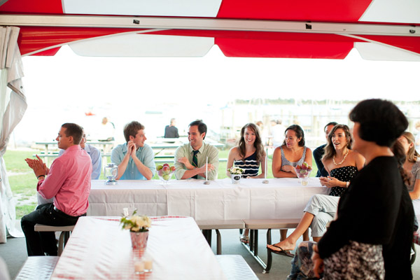 tented dinner