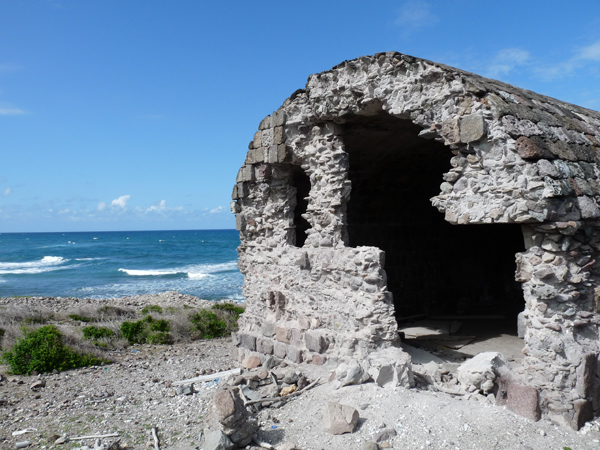 nevis ruins