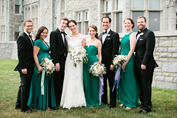 black-tie-bridal-party