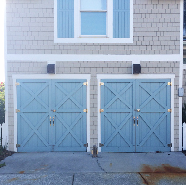 blue-garage-door