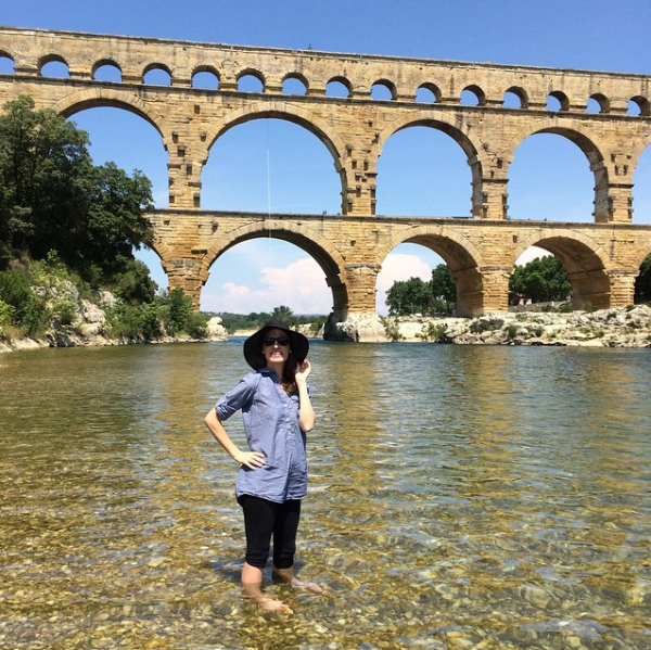 beneath-pont-du-gard