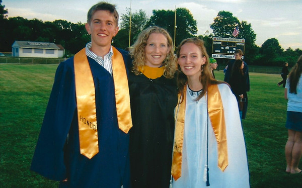 Grad with Mike and Amo