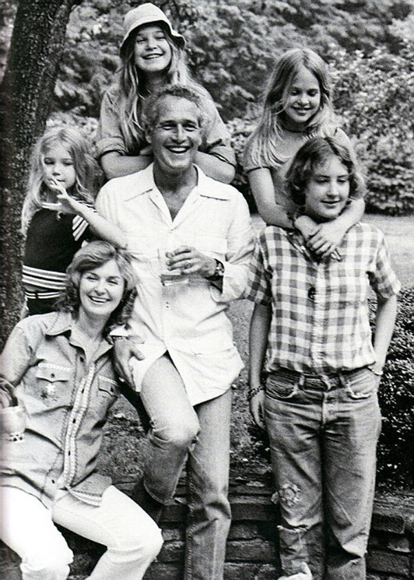 paul-newman-family