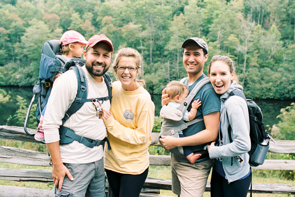 camping family