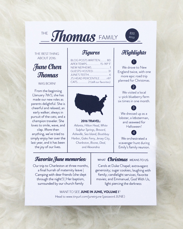 Christmas Cards 2016 - Em for Marvelous