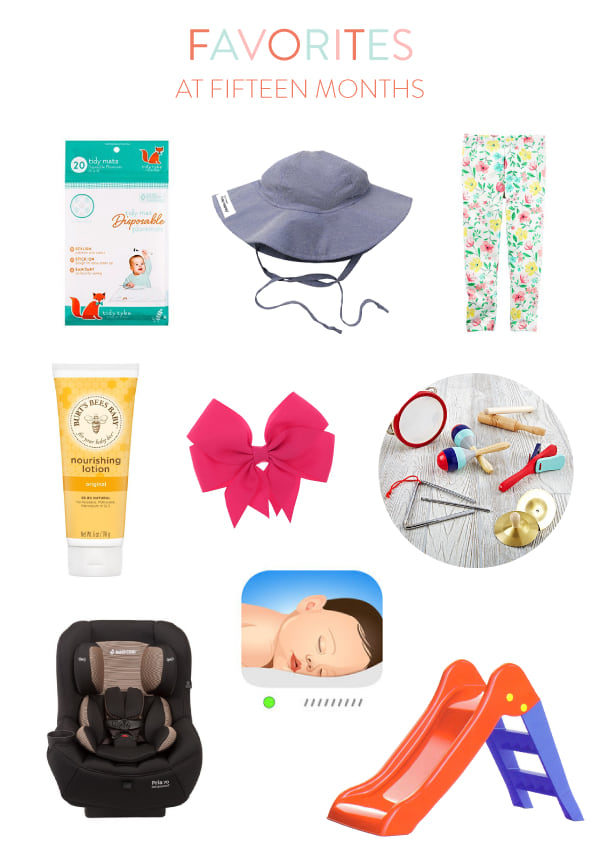 fifteen month baby favorites