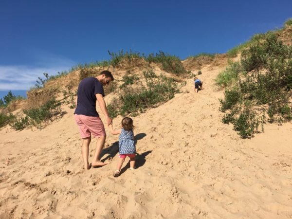 sand dunes