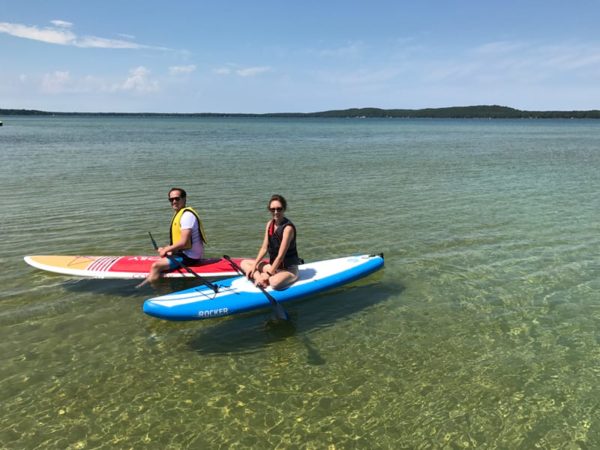stand up paddleboarding