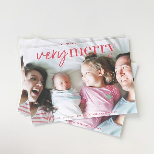 Our 2018 Christmas cards and newsletter! - Em for Marvelous